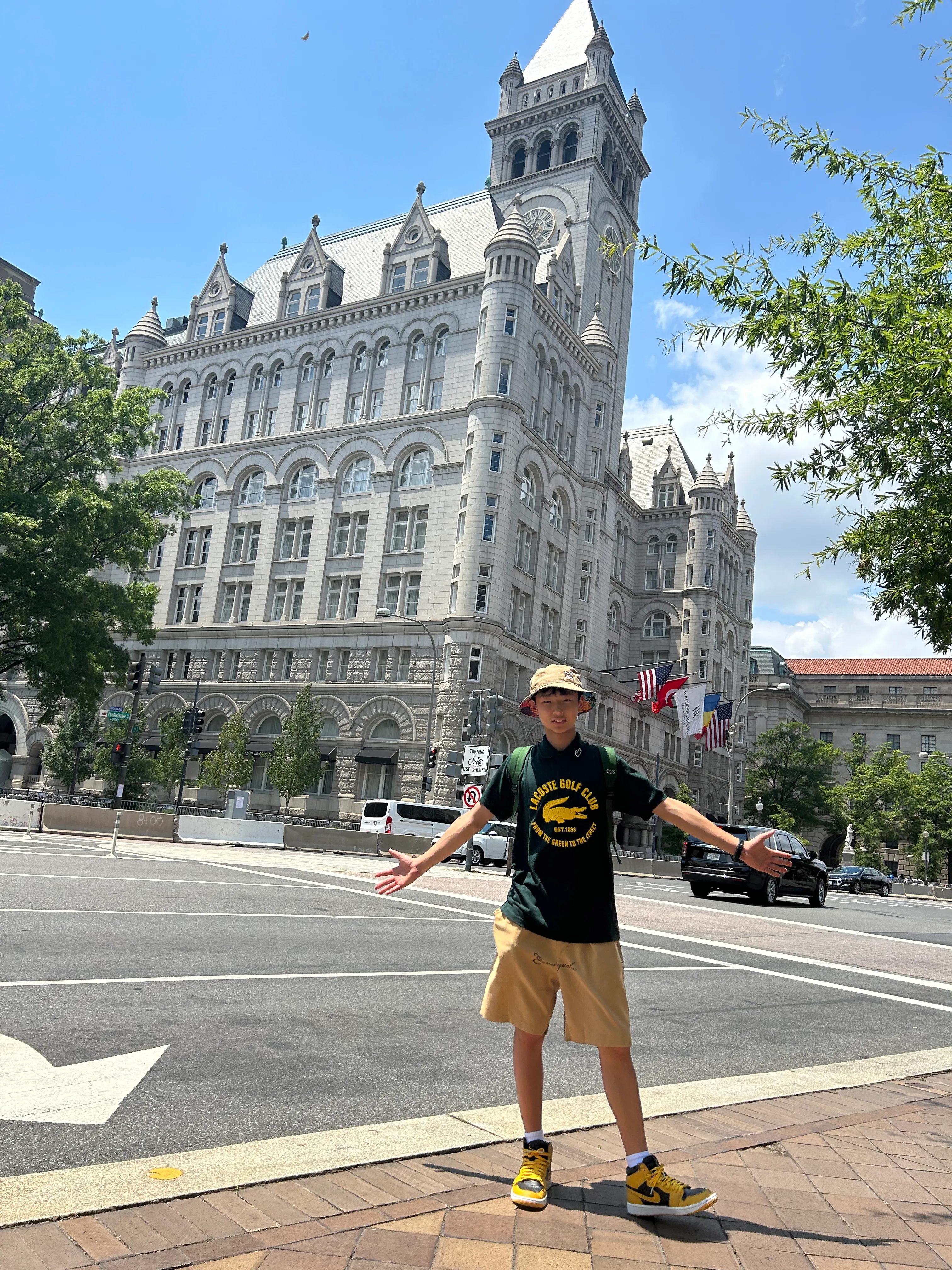 A Washington, D.C. hotel travel portrait